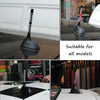 MINI Cooper Aerial Exotic Accessories Black & White Style 4.2" Short Antenna