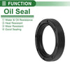 Oil Seal 40x55x10mm Seal Ring NBR Rubber Black