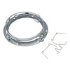 Harley Touring Softail 7" Front HID LED Headlight Lamp Mounting Ring