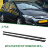 Honda Insight Front Left Right Weatherstrip Window Seal (2000-2006)