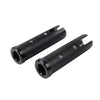 Honda Cross Cub 110 Black Front Foot Pegs (2017-2023)