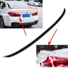 BMW 5-Series G30 Sedan (2017-2019) Black Rear Lip Spoiler