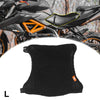 34x30cm Size L Motorcycle Seat Cover Breathable Double Layer 3D Mesh Black