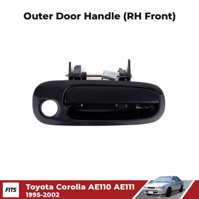 Outer Holder Door Handle Front RH Fits Toyota Corolla AE110 AE111 4D 1995-02 D05