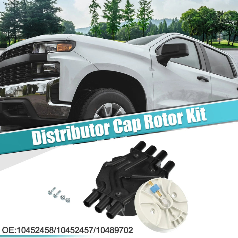 Chevrolet Car Ignition Distributor Cap and Rotor Kit