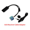 Audio Practical AUX Receiver Adapter Cable 1 x Microphone