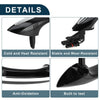 Rear Left Exterior Door Handle BMW F07 F10 Black Silver Tone