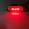 Truck Trailer RV Boat 12V Red LED Side Marker Turn Signal Light