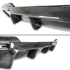 BMW 5 Series F10 F11 M Sport Rear Bumper Diffuser (2010-2016)