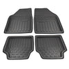 Car Truck 4 Pcs Universal Front Rear Heel Pad Carpet Floor Mats