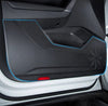 Honda Accord Anti-Kick Inner Door Sticker, Carbon Fiber Leather (2023–2025)