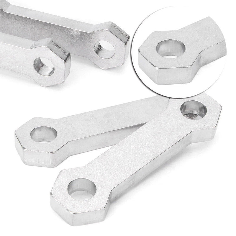 Yamaha MT-09 / FZ-09 (2014-2020) - 2 x Silver Parts 30mm Lowering Link Kit