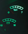 Ford Falcon AU Series 2, 3 Green LED Dash Cluster Light Upgrade Kit
