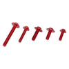 Kawasaki Yamaha 195pcs Fairing Bolts Fastener Red