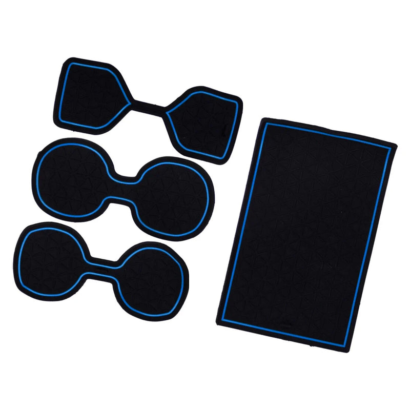Toyota RAV4 Rubber Gate Slot Mats  Non-slip Door Cup Holder Pads (19-23)