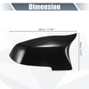 BMW F10 F18 550i 650i 740Li Rearview Mirror Cover Cap Gloss Black (2011-2017)
