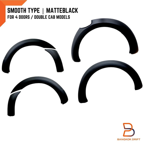 Ford Ranger PX1 T6 XLT XL Wildtrak Matte Black Fender Flares (2012-2015)