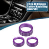 Dodge Durango Purple Set of 3 Knob Cover Decals (2014-2020)