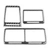 Dodge Challenger 3 x Carbon Fiber Interior Air Vent Outlet Covers (2008-2014)