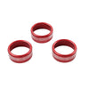 Subaru Forester XV Crosstrek WRX STi Red AC Climate Control Knob Ring Covers (2014-2021)