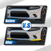 Dodge Challenger 1 x Pair Front Bumper Lip Splitter Protector Yellow