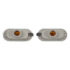 Ford Mondeo Clear Front Fender Side Marker Indicator Lights (2002–2005)