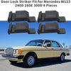 Benz W123 240D 280E 300D 4Pcs Door Lock Striker (1976-1985)