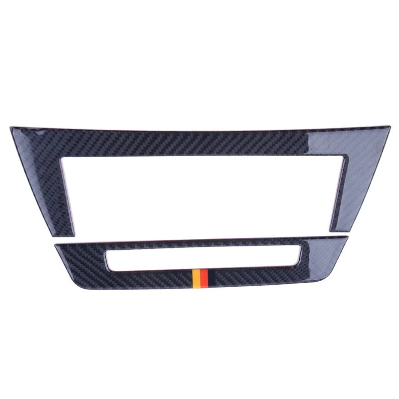 Mercedes Benz W204 Carbon Fiber Central Control Panel Decal (2010-2013)