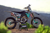 Honda CRF 250 (2010-2013) - STING TEAL Decals Full Custom Graphic Kit