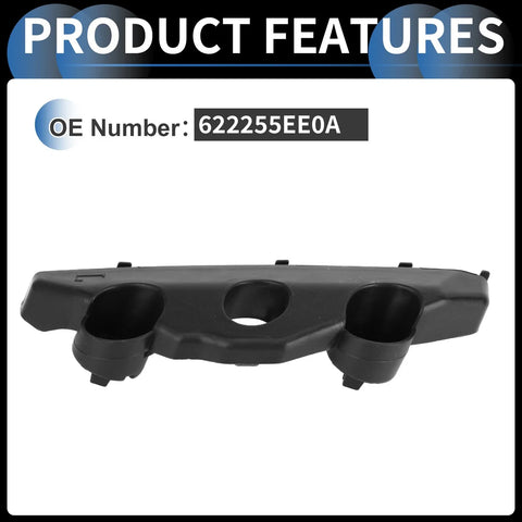 Nissan Versa Left Front Bumper Retainer Bracket (2020-2024)