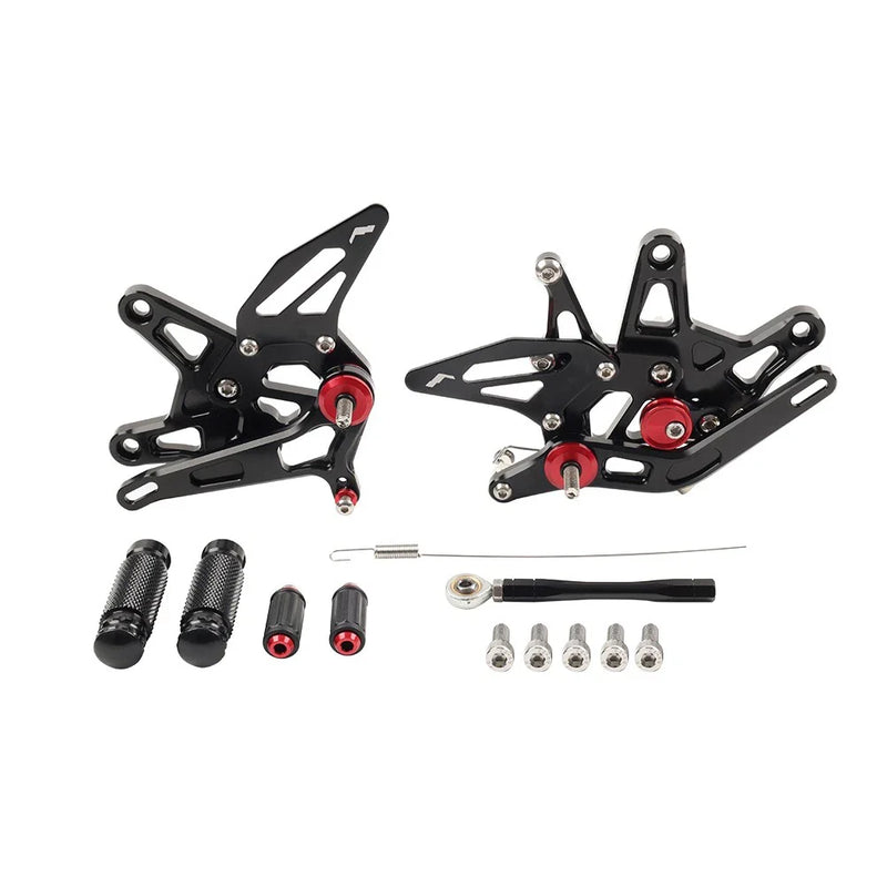 Kawasaki ZX-6R Adjustable Rearset Foot Pegs (2022-2024)