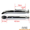 Harley Cafe Racer & Suzuki VL 125 800 19'' Turn Out Exhaust Mufflers