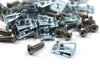 25 x Acciaio Moto Carenatura Bulloni M5 5Mm & Speed Clips Dadi Model