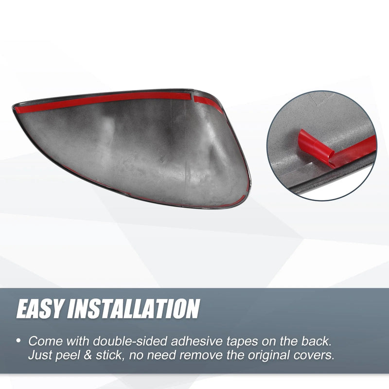 Honda Accord Rearview Mirror Cover Overlay Gloss Black (2018-2021)