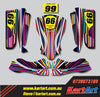 Arrow X1 Kart - VIVID STYLE Custom KART ART Sticker Kit
