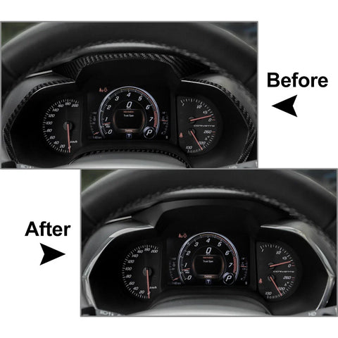Chevrolet Corvette C7 Carbon Fiber Dashboard Trim (2014-2019)