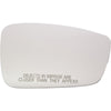Passenger Side Mirror Glass For 2013-2015 Volkswagen