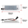 Alfa Romeo 147 156 159 Giulietta MiTo 2x LED License Plate Light