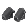 Ford Fiesta Black 2 x Windscreen Wiper Spray Jet Nozzles (2001-2008)