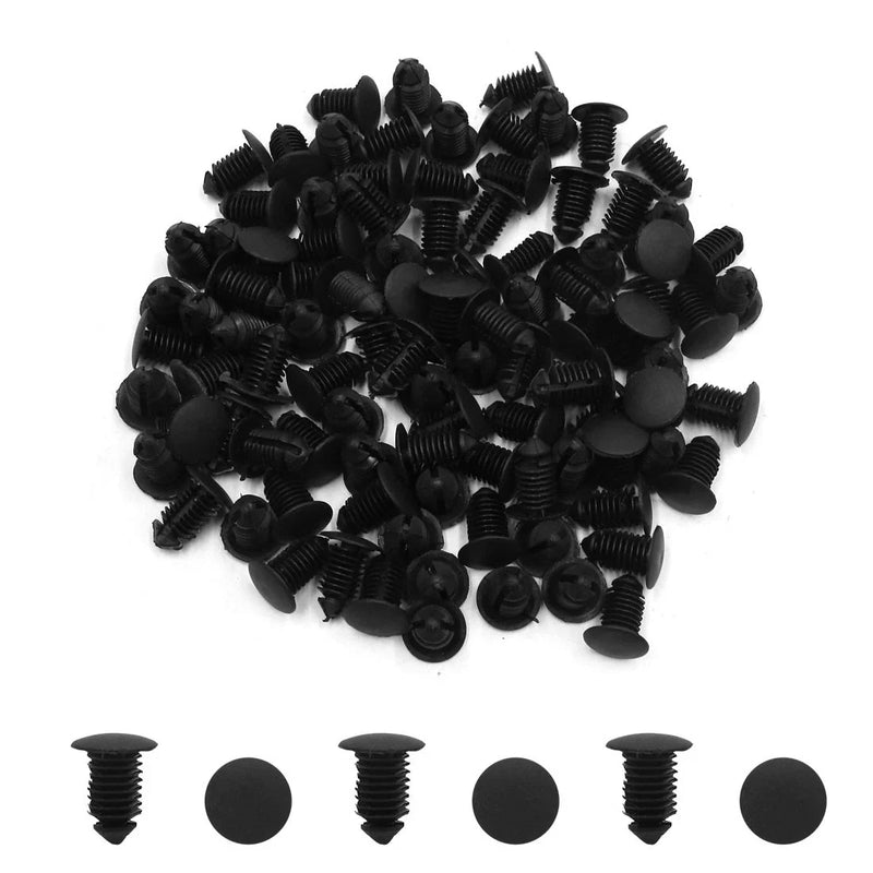 Land Rover 100 Pcs Black Plastic Roof Fasteners