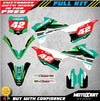 Kawasaki KX 100 - STRIKE Style Decals Custom Graphics Kit (2014-2021)