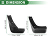 Nissan LEAF Mud Flaps Splash Guards 1 Set (2011-2016)
