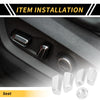 Toyota Tundra 1 Set Seat Adjustment Button Cover Trim (2022–2024)