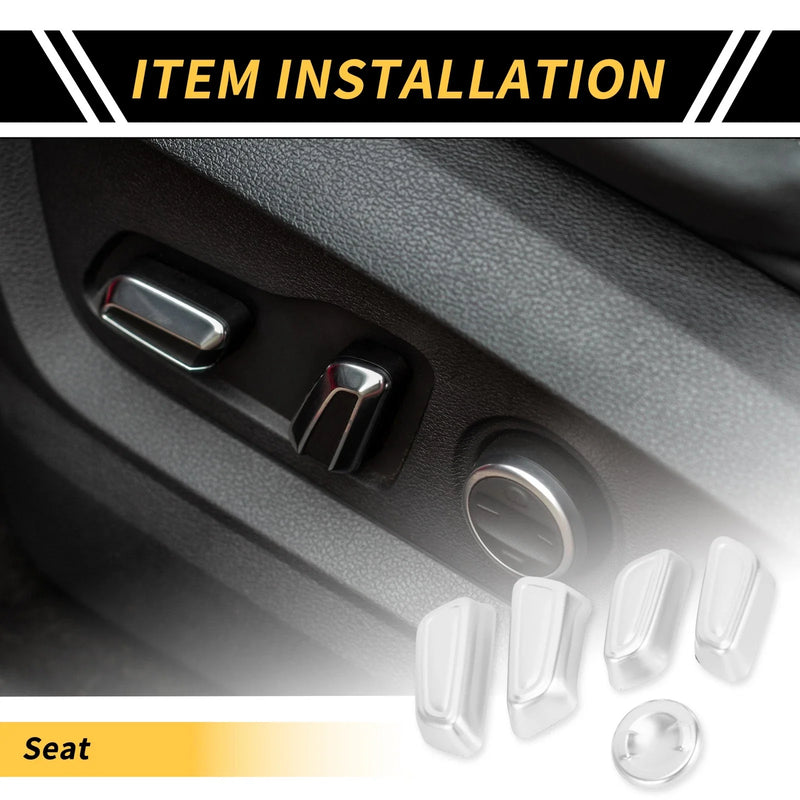 Toyota Tundra 1 Set Seat Adjustment Button Cover Trim (2022–2024)