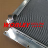 Chevy Corvette 350 V8 Aluminum Radiator (1955-1960)