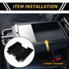 Chevy Silverado GMC Sierra 2500 Black Center Console Organizer Tray