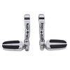 Harley Softail Sportster Chrome 1.25" Highway Bar Footpegs