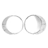 BMW Mini Cooper R56 Front Fog Light Trim Ring Covers (2009-2013)