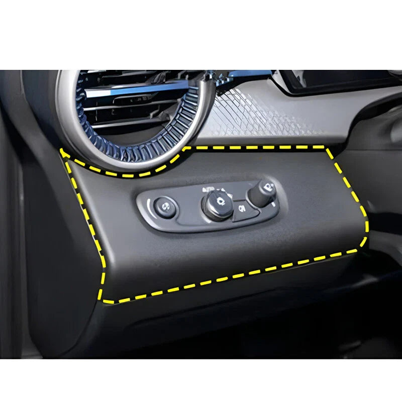 Chevy Trax Wooden Grain Headlight Button Switch Cover Trim (2024-2025)