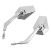 Harley Electra Road Street Glide Chrome Rear-View Side Mirrors (1982-2023)